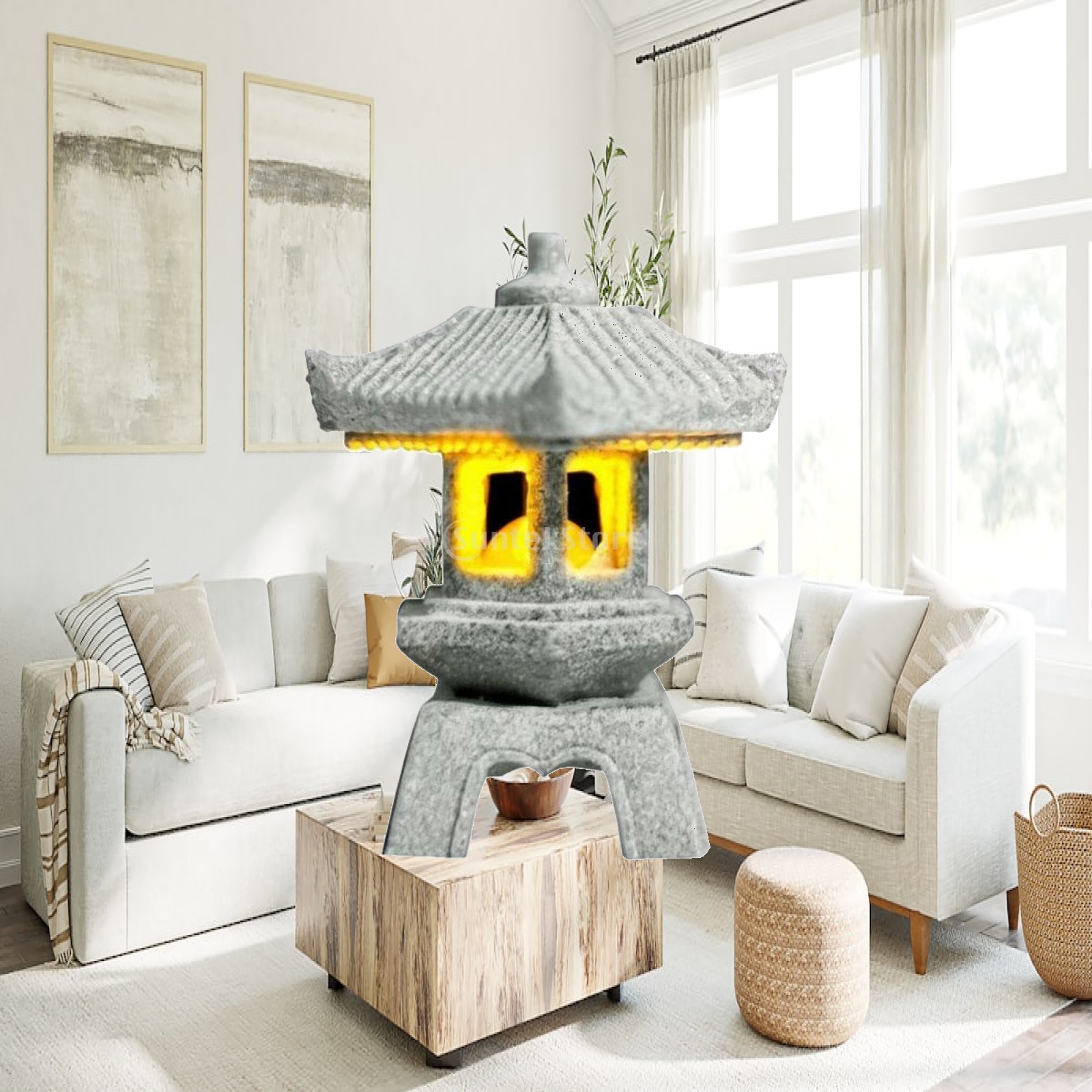 Bonsai Gardening - Landscaping Lantern Japanese Lantern Stone Tabletop