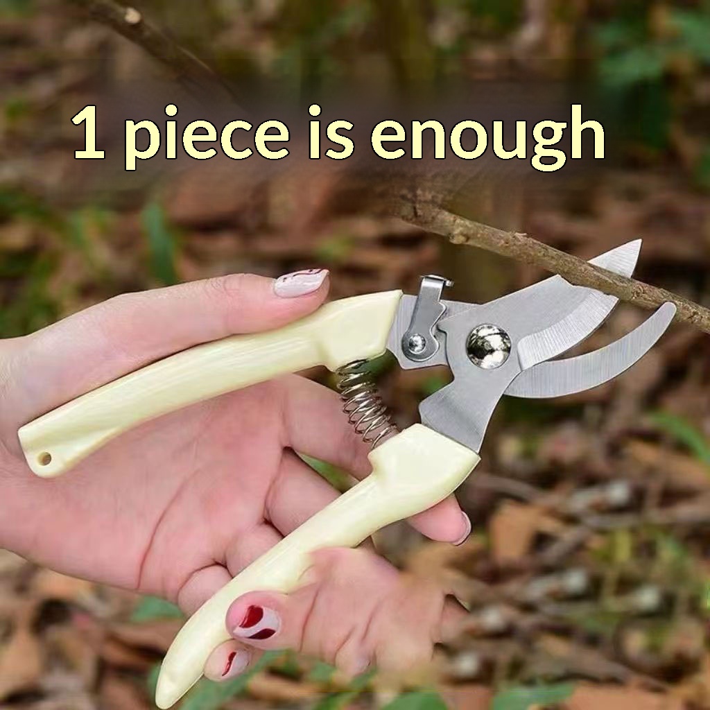 Bonsai Garden Knife - Stainless Steel Garden Pruning Shears Spring‑loaded