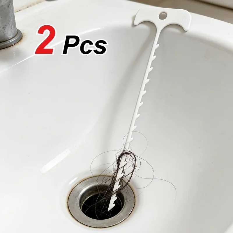 2 PCS Flexible Plastic Drainag - огляд і ціна Root Hook Tool
