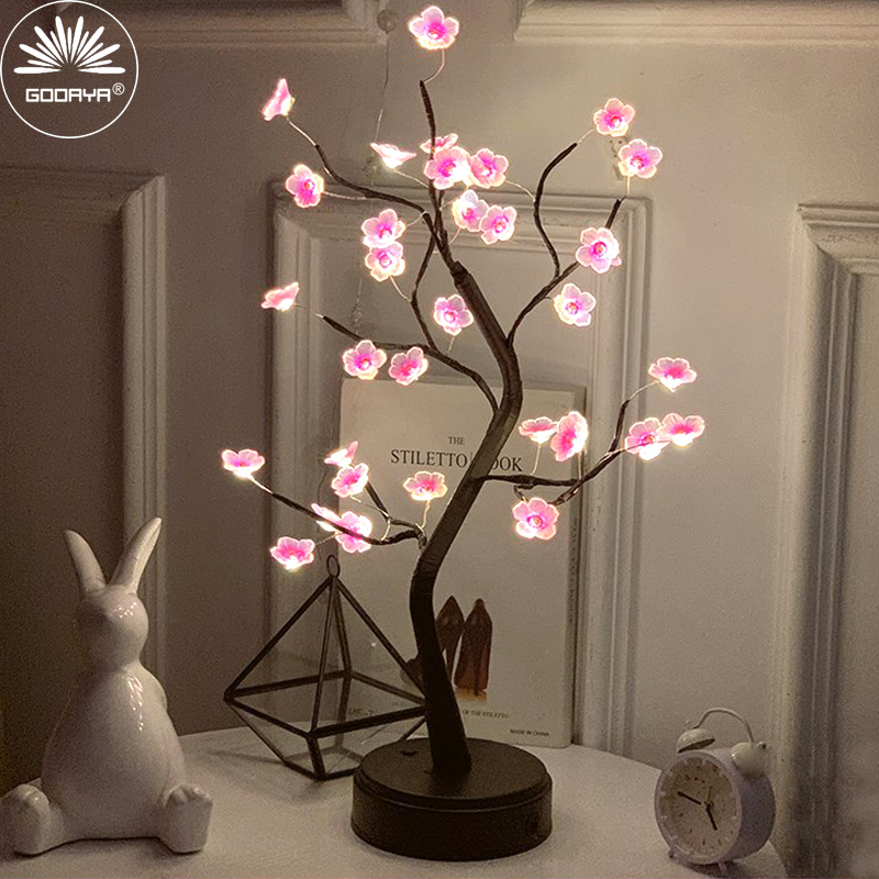 Table Tree Night Light Battery - огляд і ціна Bonsai Garden In Dc