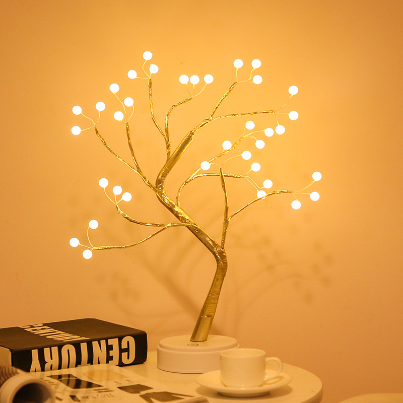 Table Tree Night Light Battery - огляд і ціна Bonsai Garden In Dc