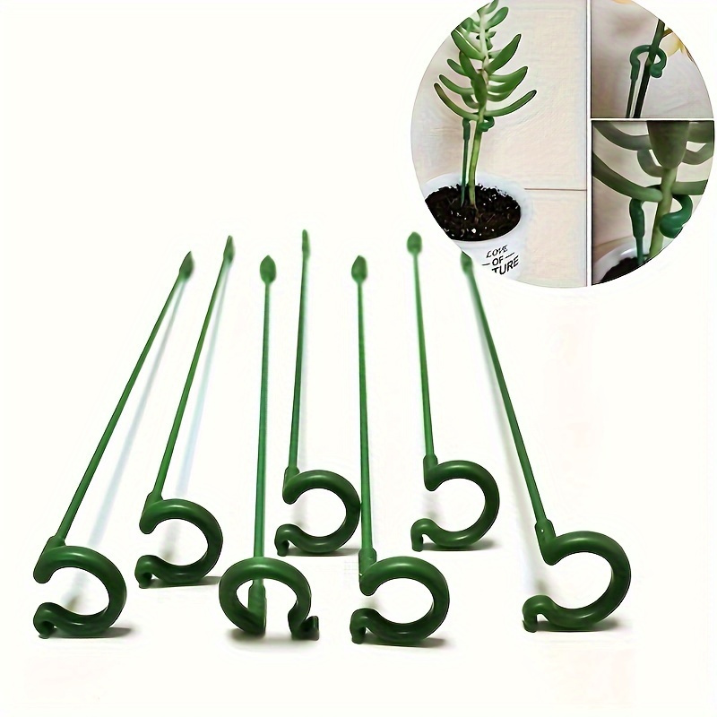 6PCS Green Plastic Plant Suppo - огляд і ціна Bonsai Garden Stand