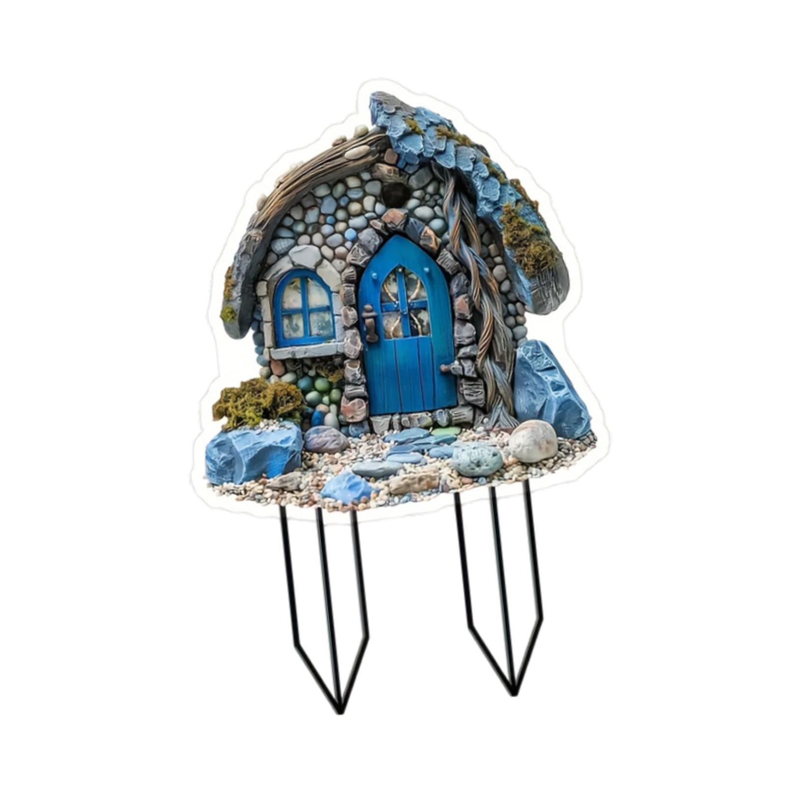 House Decorative Garden Stake  - огляд і ціна Bonsai Garden Backyard