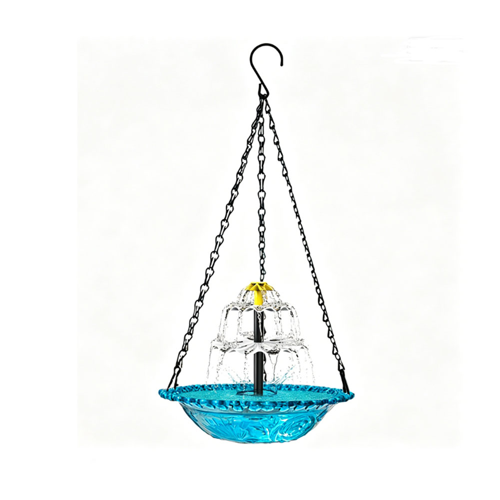 Solar Bird Bath Fountain with  - огляд і ціна Bonsai Garden Backyard