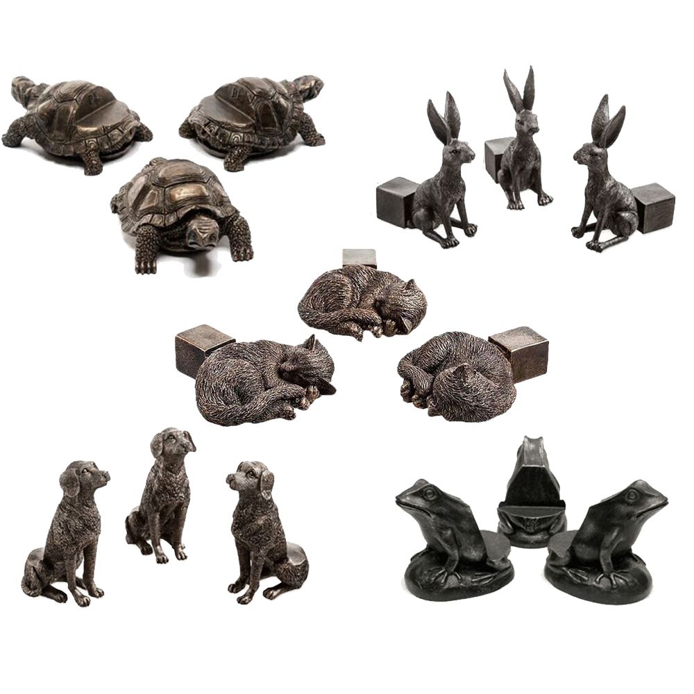 3Pcs Garden Decor Animal Resin - огляд і ціна Bonsai Garden Stand
