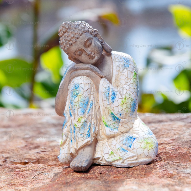Mini Buddha Statue Ornament, N - огляд і ціна Bonsai Gardening