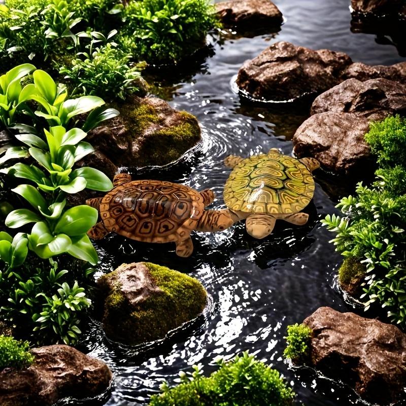6 Mini Turtle Statues for Aqua - огляд і ціна Bonsai Garden Miniature