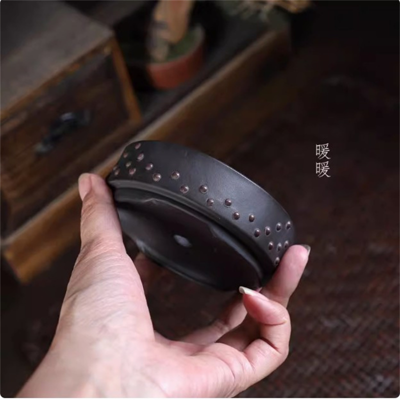 Ceramic Round Bonsai Pot, Drum - огляд і ціна Bonsai Garden With Sand