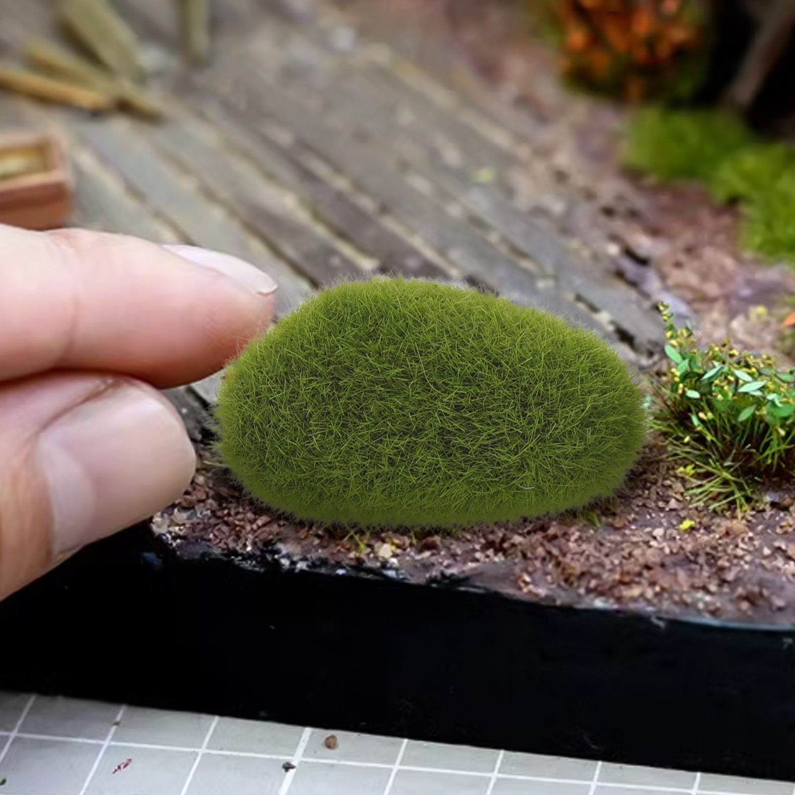 1 Bag Artificial Moss Stone Re - огляд і ціна Bonsai Garden Miniature