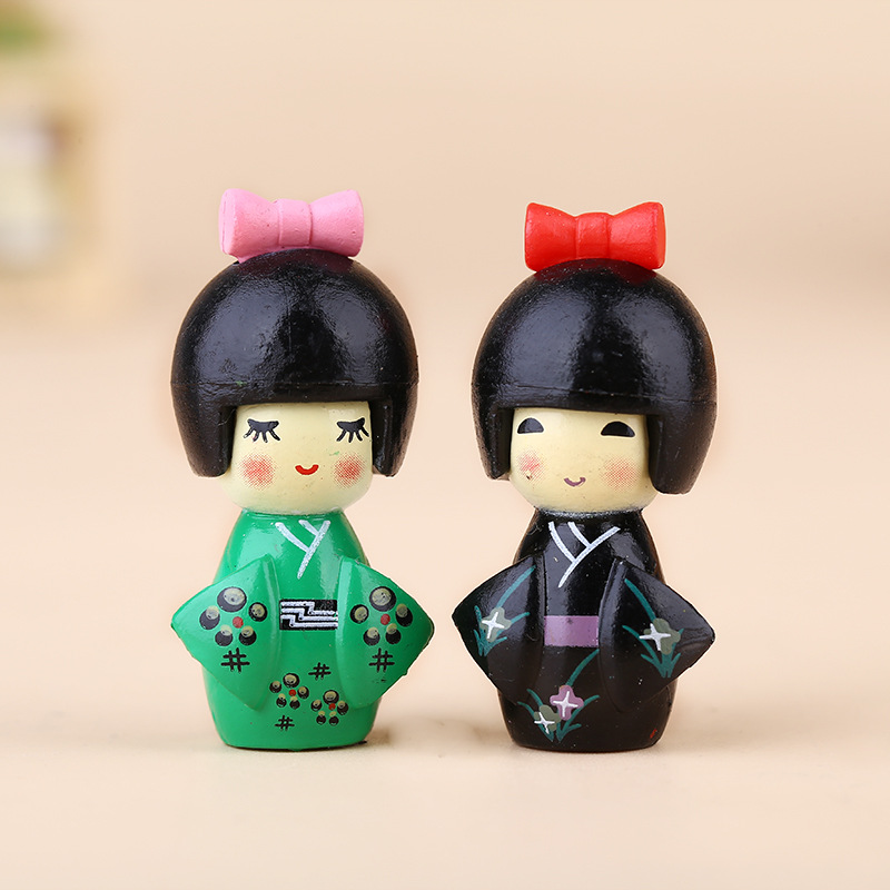 New Japanese Cute Girl Figurin - огляд і ціна Bonsai Garden Miniature