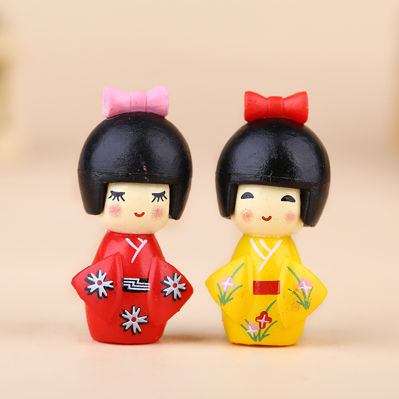 New Japanese Cute Girl Figurin - огляд і ціна Bonsai Garden Miniature