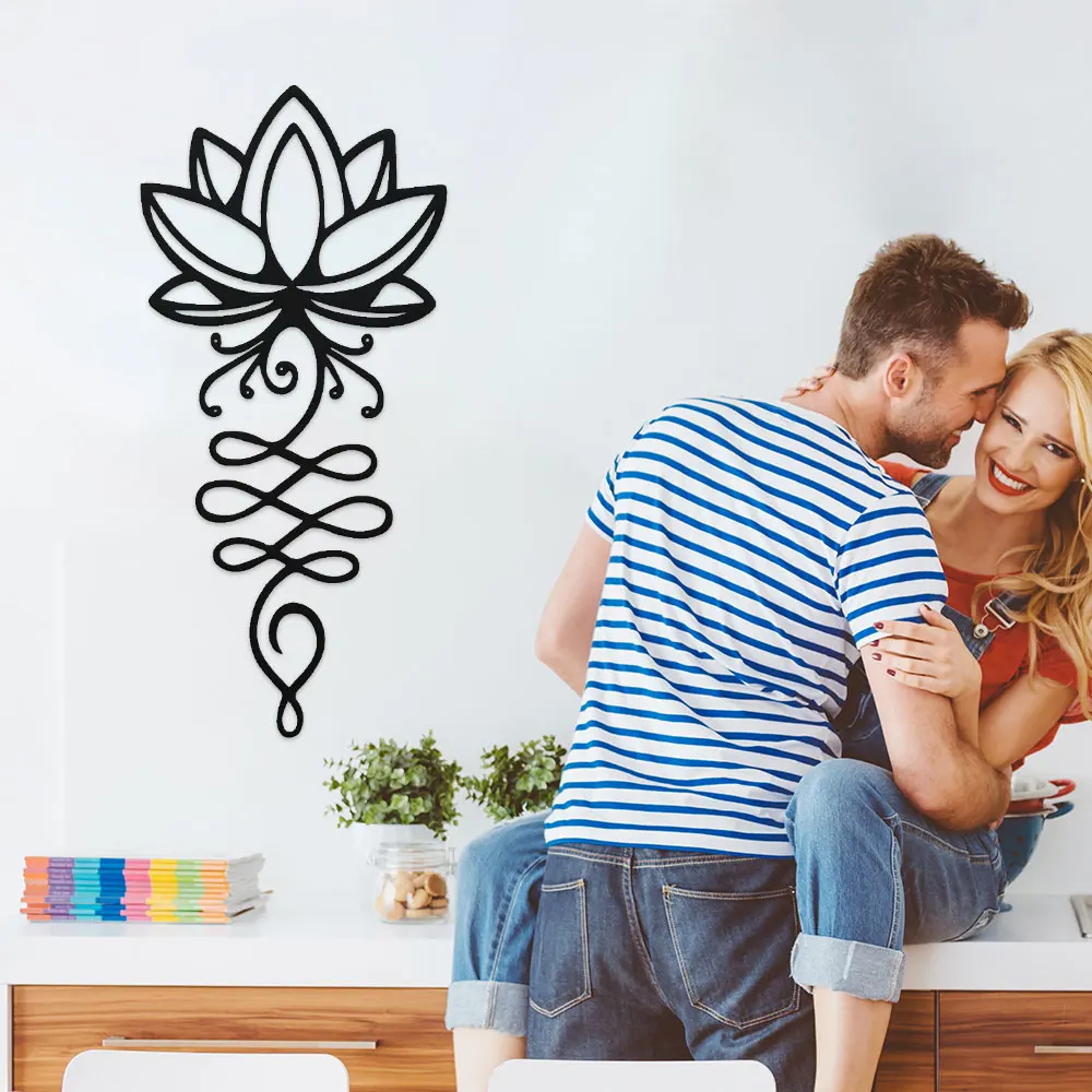 Lotus Wall Decoration,Metal Bl - огляд і ціна Bonsai Garden Decor