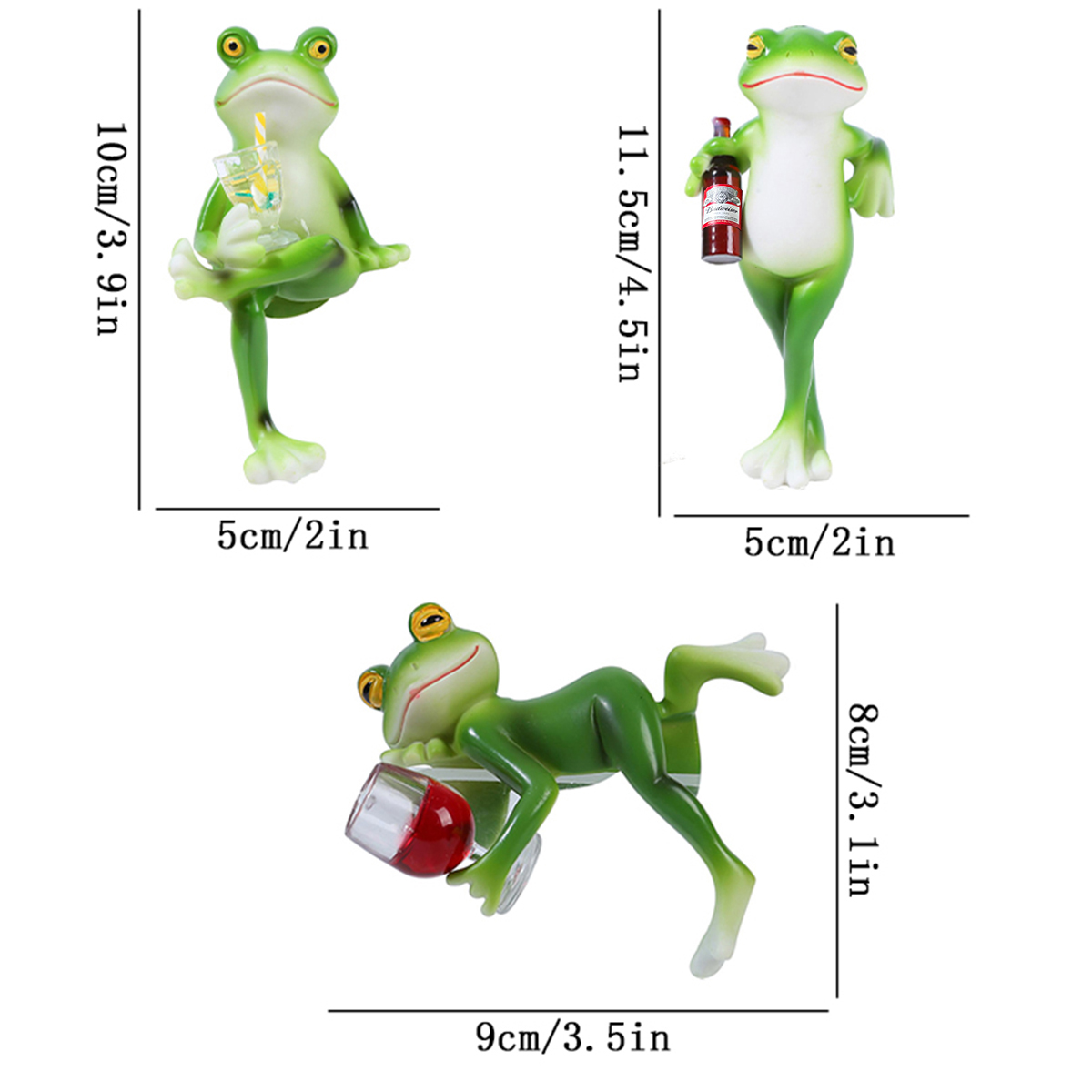 1pc resin frog statue bonsai a - огляд і ціна Bonsai Garden Backyard