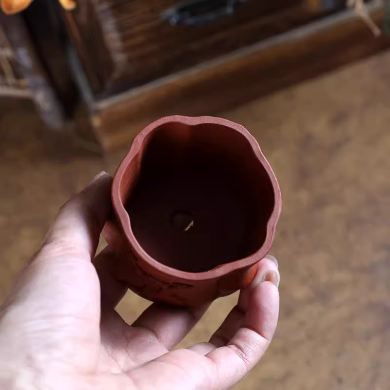 Purple Sand Bonsai Pot,Carved  - огляд і ціна Bonsai Garden With Sand