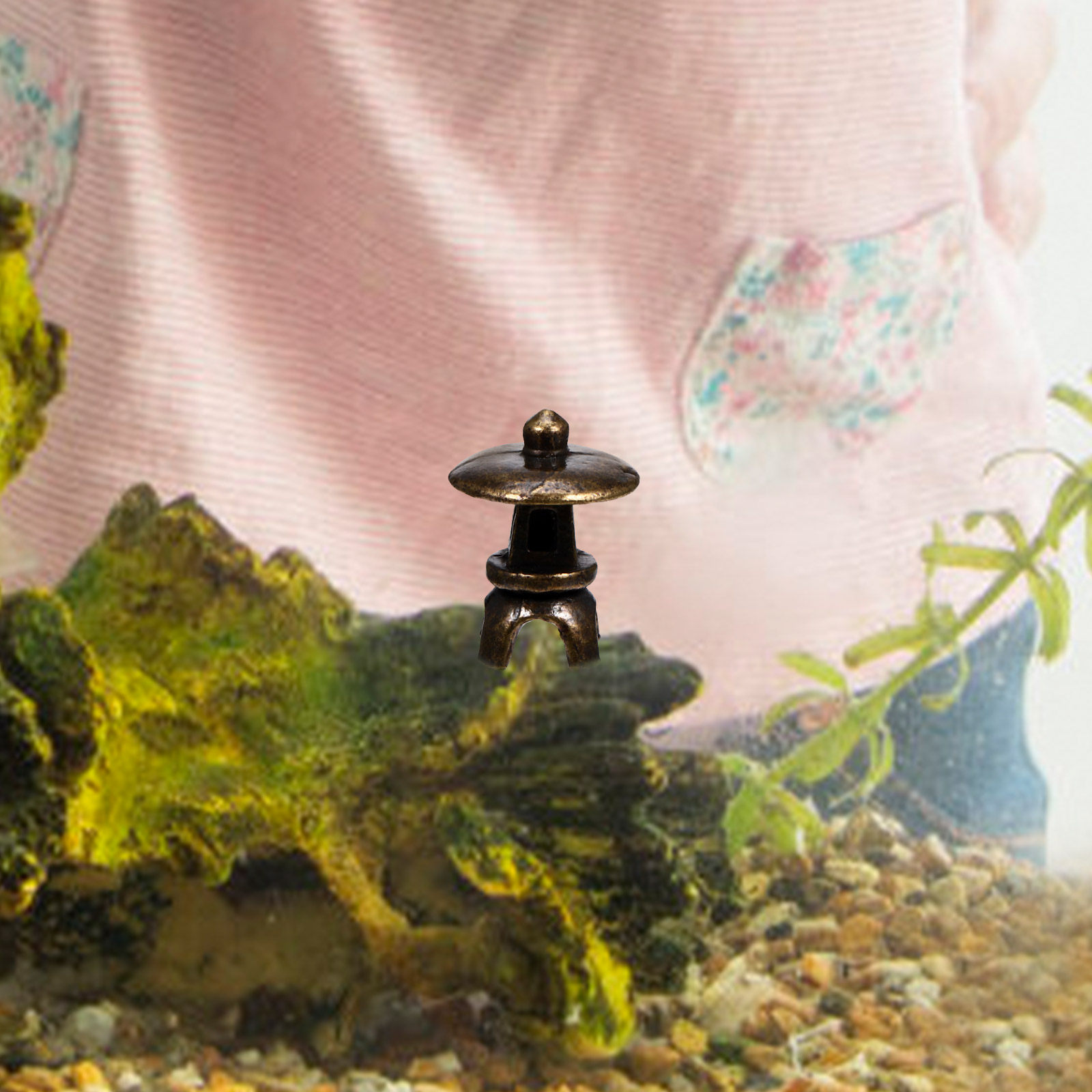Miniature Japanese Pagoda Lant - огляд і ціна Bonsai Garden With Sand