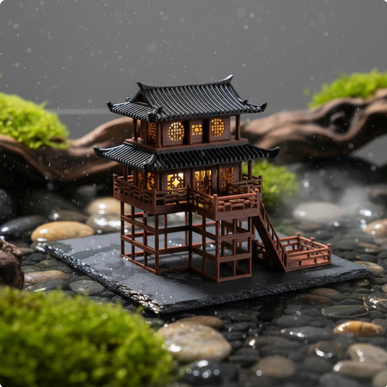 Bonsai House Tabletop Plastic  - огляд і ціна Bonsai Gardening